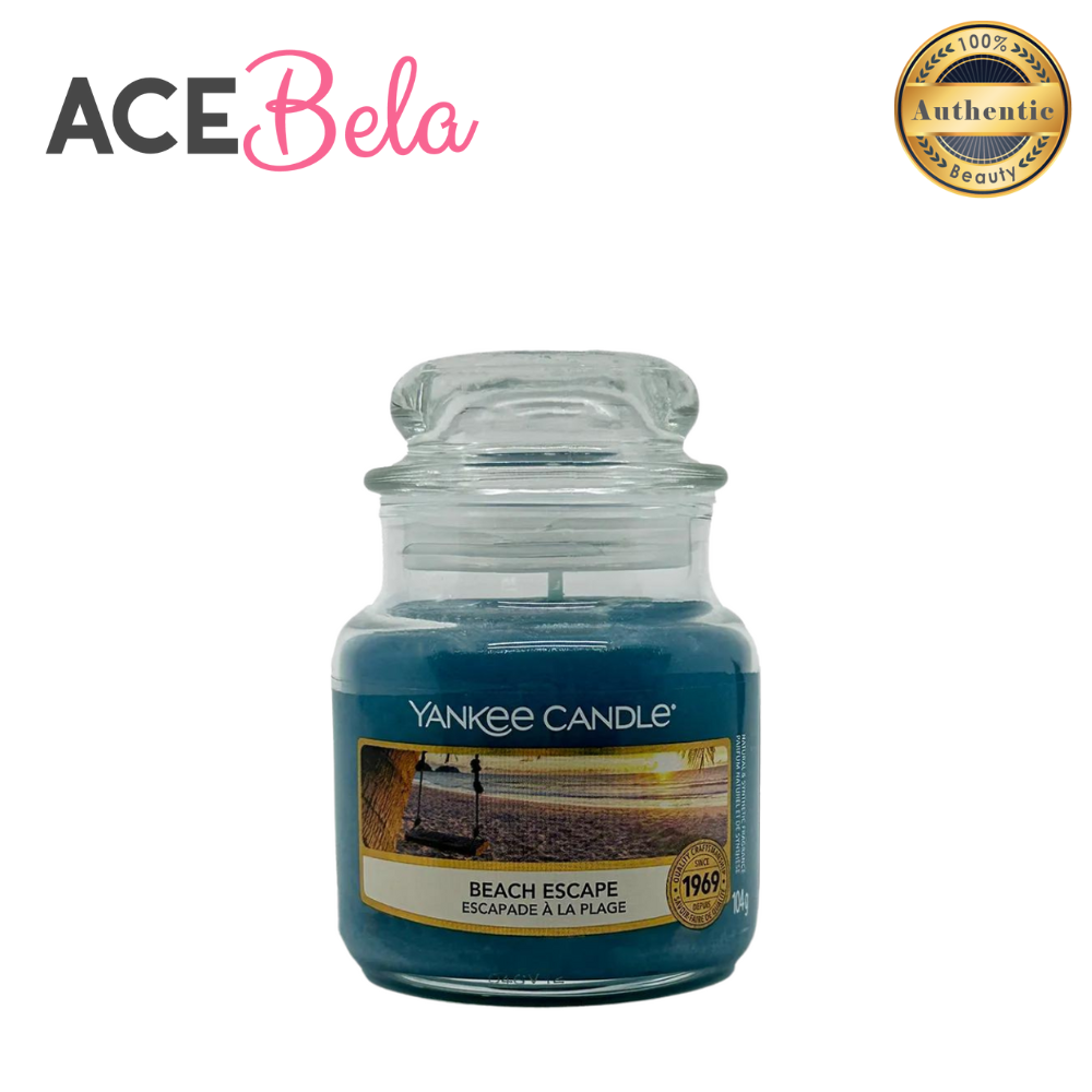 Yankee Candle Classic Small Jar Beach Escape 104g (100% Authentic from Acebela)