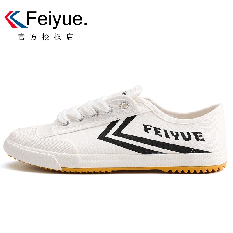 Feiyue/Feiyue Improved Korean Style White Shoes Canvas Shoes Retro Autumn New Low-Top Couple Casual Sports