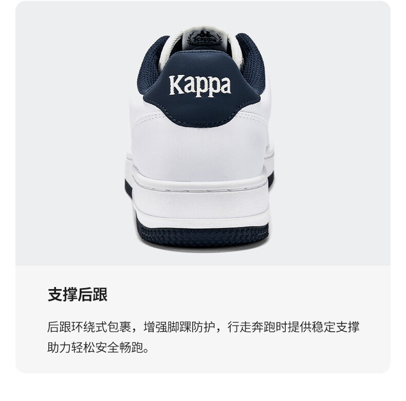 Kappa Women's Thick Bottom Slip-On Sneakers Casual Sport Shoes Original Design Summer 2025 Fashion Youth Cross Strap · v6