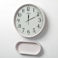 RHYTHM | New Modern Simple Attractive Silent Hole-Free Wall Clock