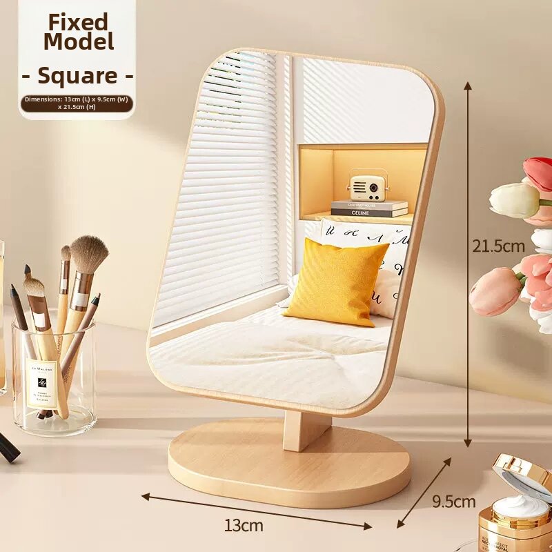 FWTDF | Rotating Desktop Dressing Mirror Large Square