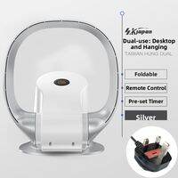 SK | Bladeless Oscillating Air Circulation Silent Fan