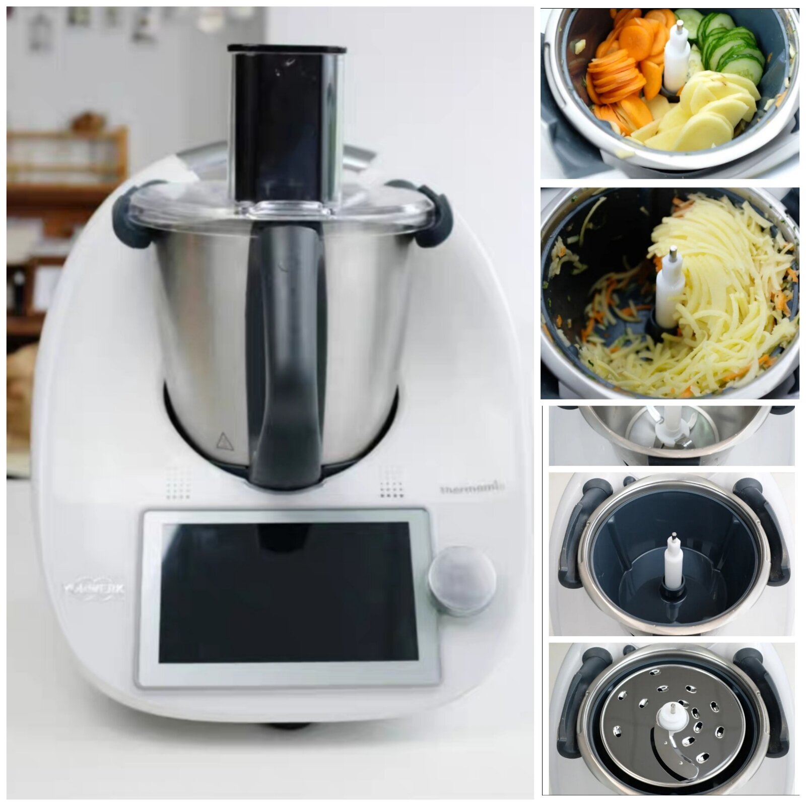 Versatile Thermomix Food Cutter Kit for TM5 and TM6 All-in-One  Accessory,Safety Accessories for Food Processing