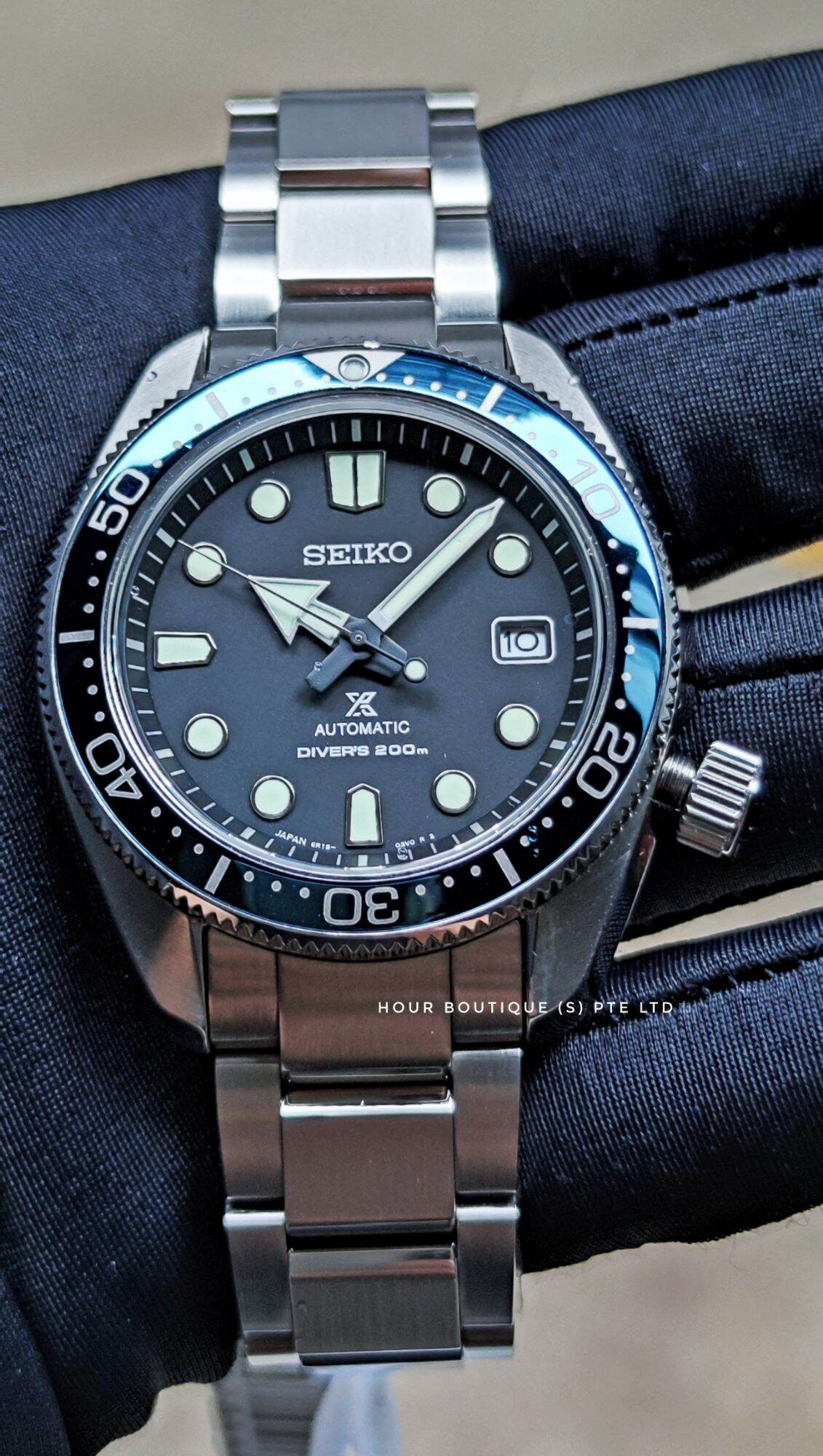 Brand New Seiko Prospex MM200 Blue Bezel on Original Seiko Bracelet Men's  Divers Watch SBDC063 | Lazada Singapore