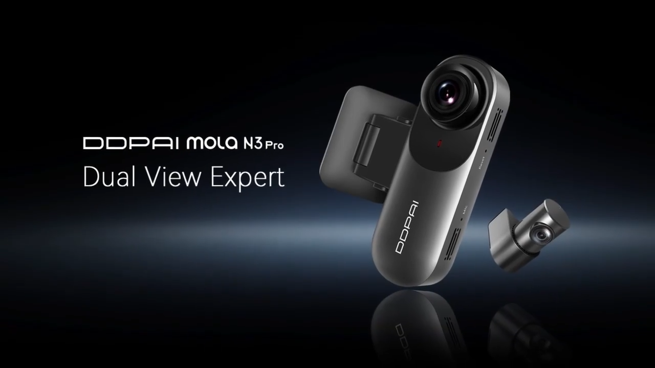 Dash Cam Xiaomi Ddpai Mola N3 DDPAI Mola N3 Pro GPS Dash Cam 2K