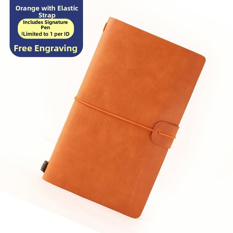 Custom Creative Elegant Retro Business Travel Notebook