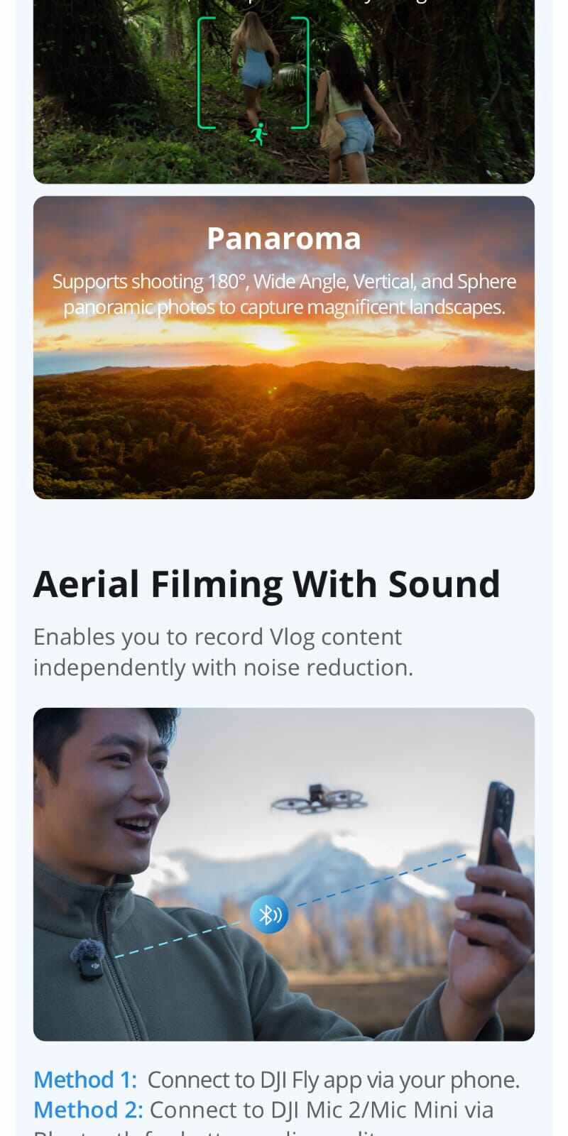 DJI Flip - طائرة بدون طيار مزودة بتحكم صوتي وتتبع الذكاء الاصطناعي مع واقي مروحة قابل للطي بتغطية كاملة / 4k60FPS / إرجاع ذكي / الوزن