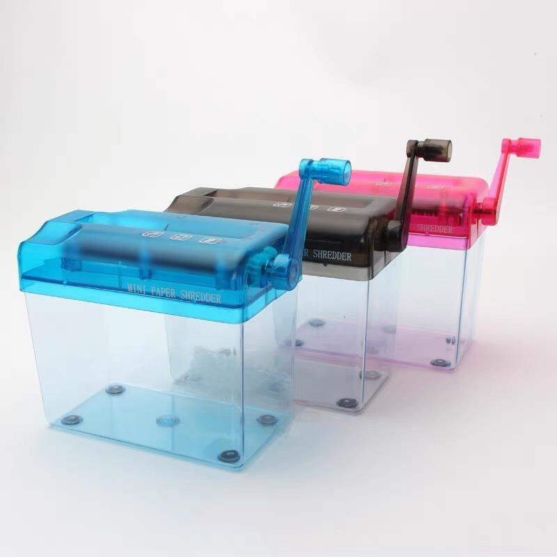 Portable Manual Paper Shredder