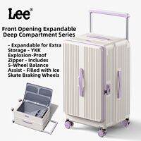 Lee | High Capacity Side-Opening Expandable Suitcase 28inch
