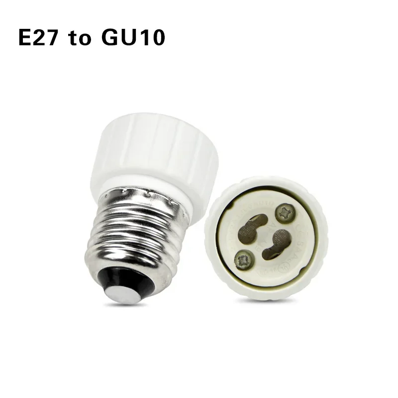 E27 to GU10/E14 LED Corn Bulb Light Lamp Base Lamp Holder Converter Socket Adapter GU10 to E27/G9/E14 Light Sockets Adapter