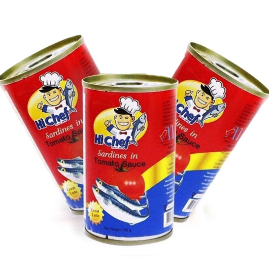 Hộp cá mồi sốt cà thái lan hi-chef 155g