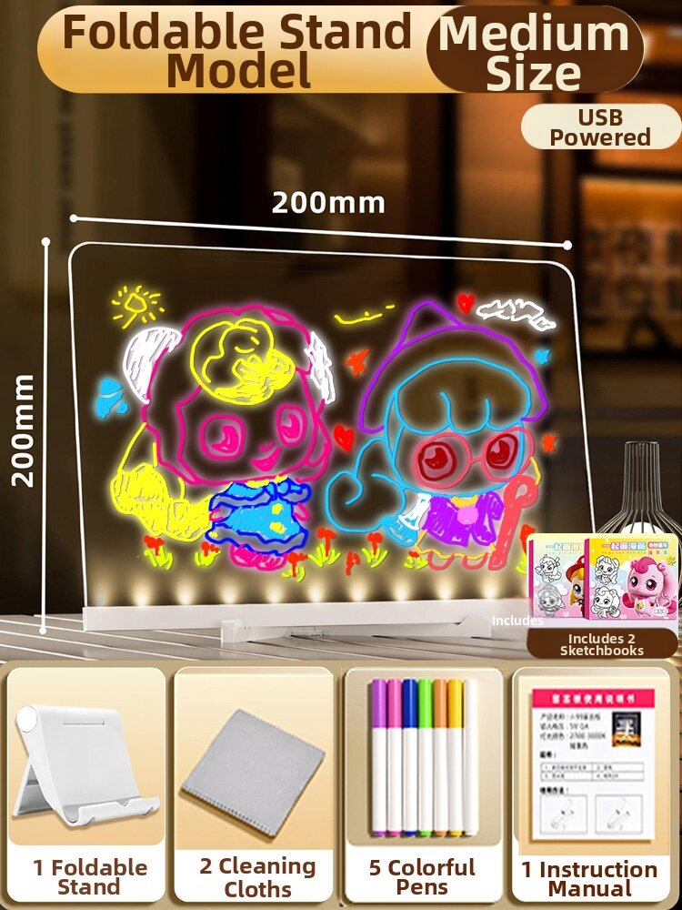 Light-up LED Writing Board