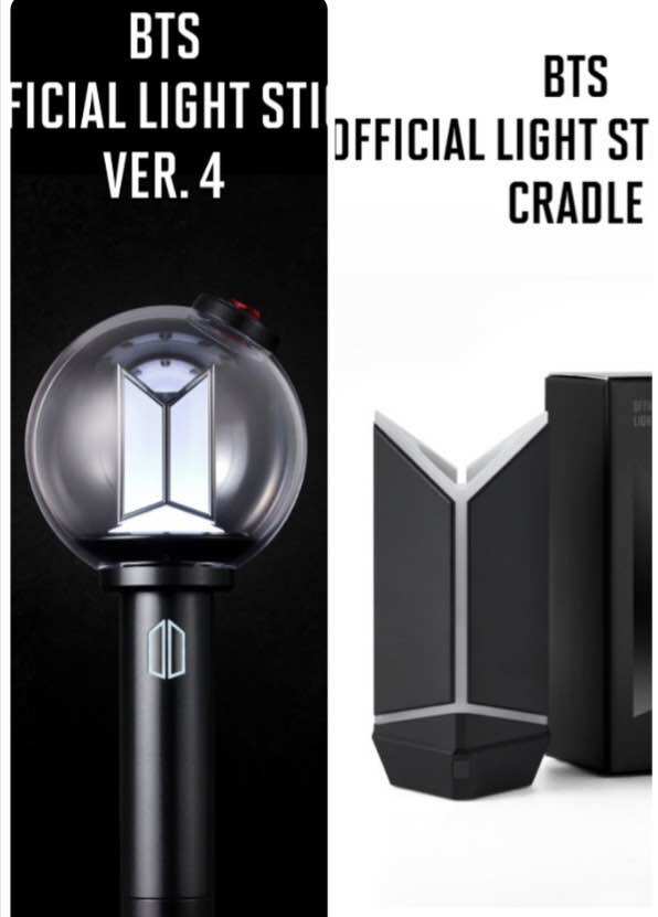 ✅SG INSTOCK WeverseOFFICIAL BTS LIGHTSTICK VER.4/ BTS OFFICIAL LIGHTSTICK VER.4 CRADLE/ BTS LIGHT STICK ver.4 v4/ BTS ARMYBOMB