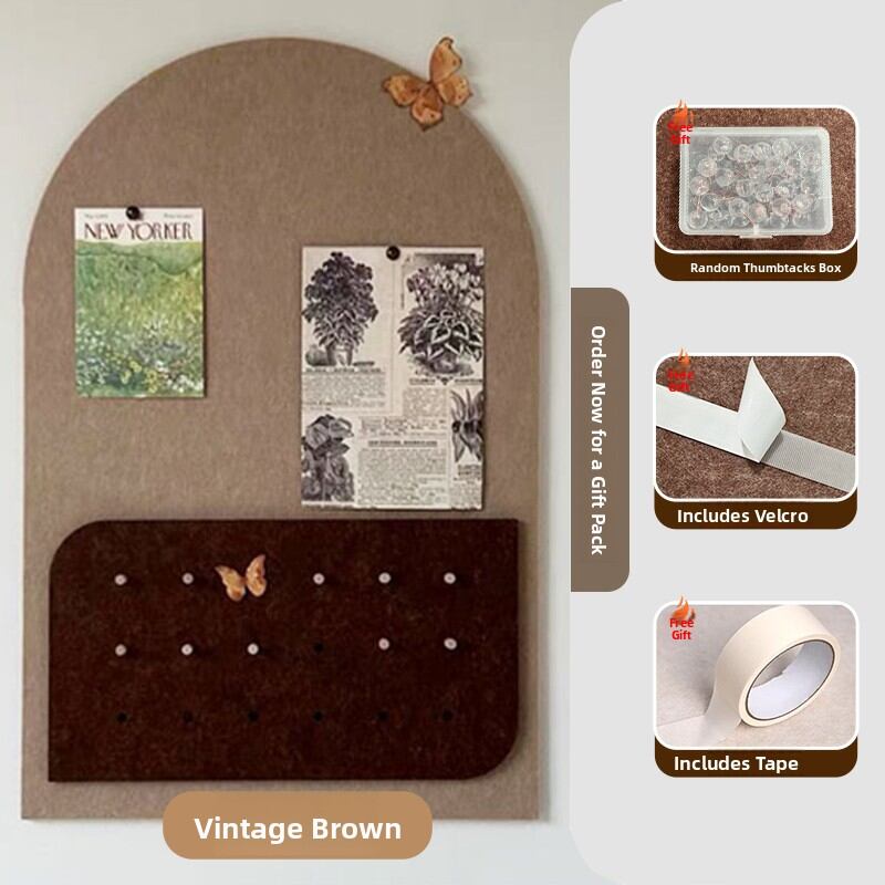 REVGUEN | Self-Adhesive Felt Board Photo Wall Message Board Softboard Display Board