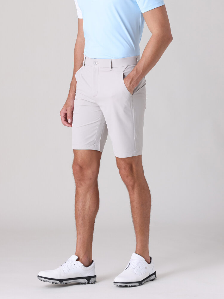 Yeni Golf Şortları Erkek Hızlı Kuruyan Nefes Alabilir Spor Golf Pantolonları Yaz Golf Giysileri Erkek Giyimi Düz Renk Orta Boy Şortlar