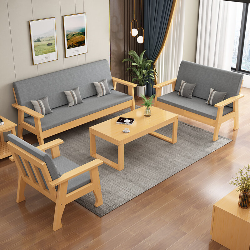 Solid Wood Sofa Singapore Baci Living Room