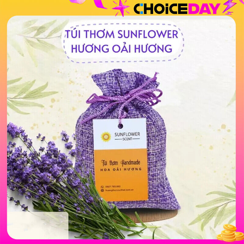 Túi Thơm Để Tủ Quần Áo SunFlower 30G Hương Biển Và Hương Hoa Tự Nhiên Khử Mùi Ẩm Mốc Tỏa Hương Thơm Tươi Mát