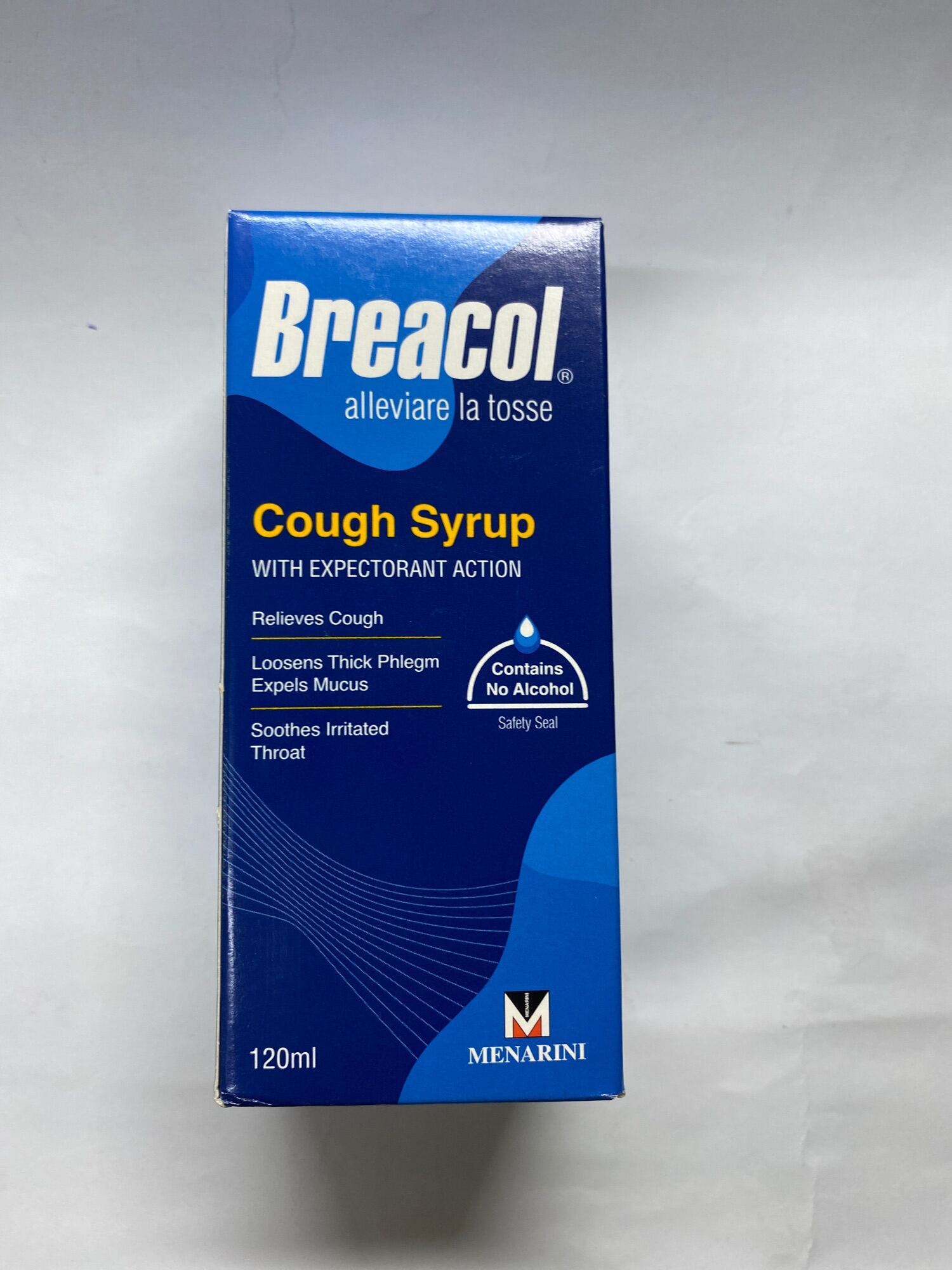 Breacol Cough Syrup with Expectorant Action . (120ml) 避尔咳咳药水 Lazada