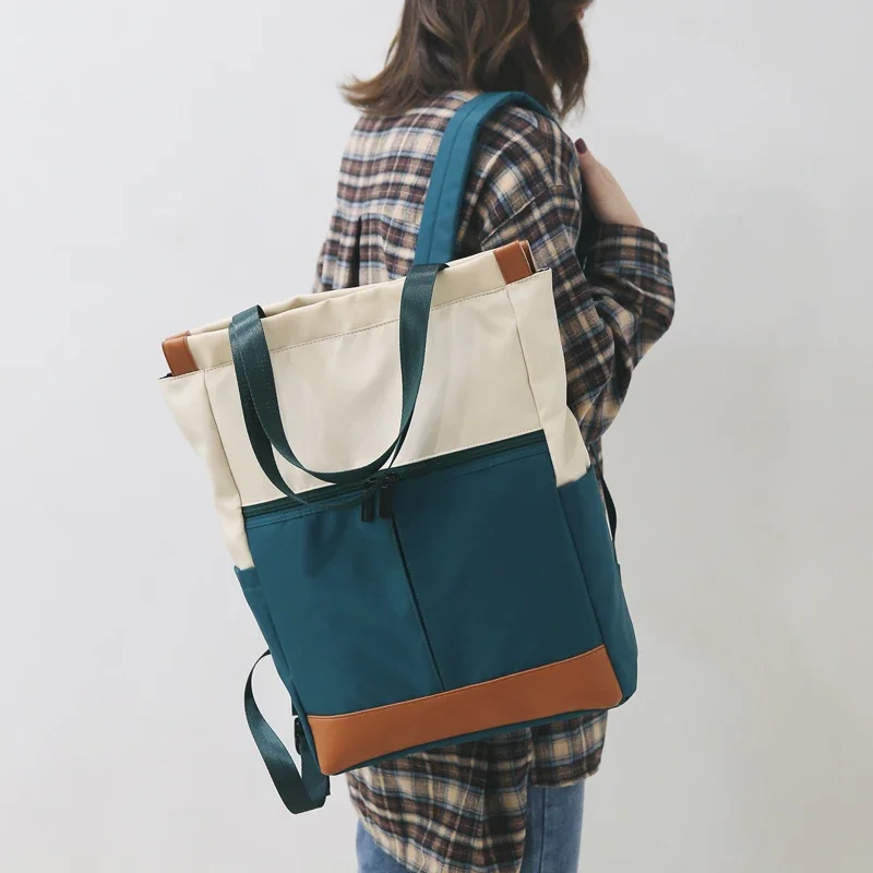Japanese Vendange Sense Girl's Campus Backpack Female Large Capacity Backpack College Student INS School Bag 2019 New