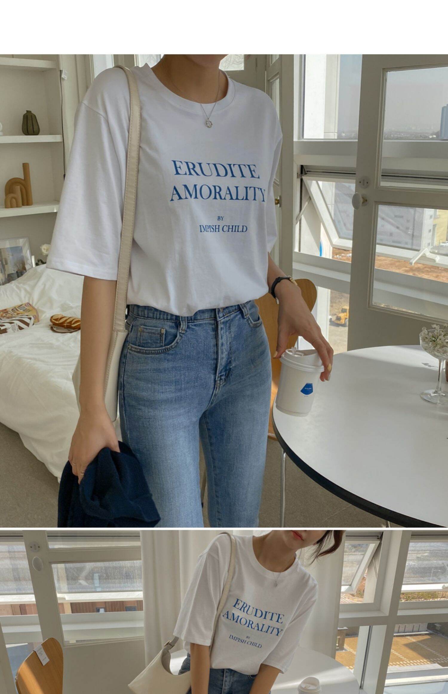 Light Blue High Waist Straight Leg Jeans Women's Slimming Elastic Cotton Stretch Denim Pants Spring Autumn Winter Fashion · v2