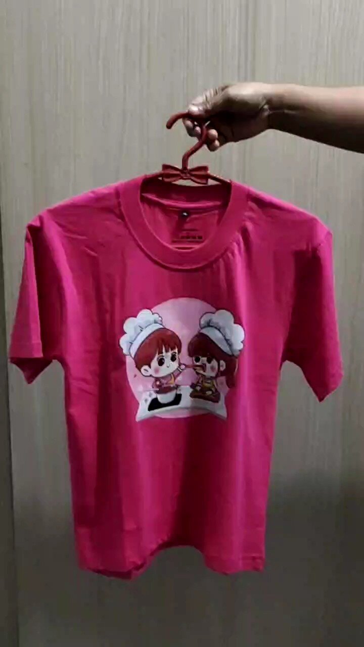 100rb Dapat 4 Pcs Kaos Anak Wanita Motif Cewek Memasak Bahan Katun - Uspectkids