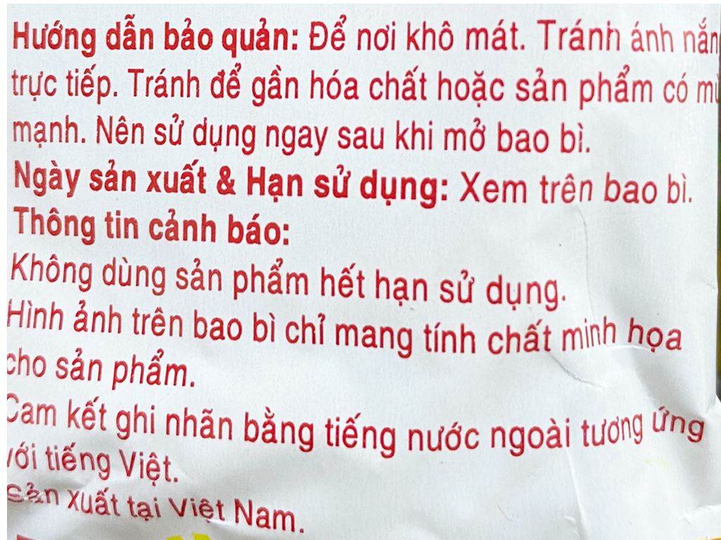 Combo 3 gói mì ăn liền Miliket sa tế gói 65gr