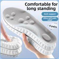XIANZHAO | Arch Support Insoles for Flat Feet Mens Shock Absorption Prolonged Standing Comfort High Elasticity Thickened Soft Bottom