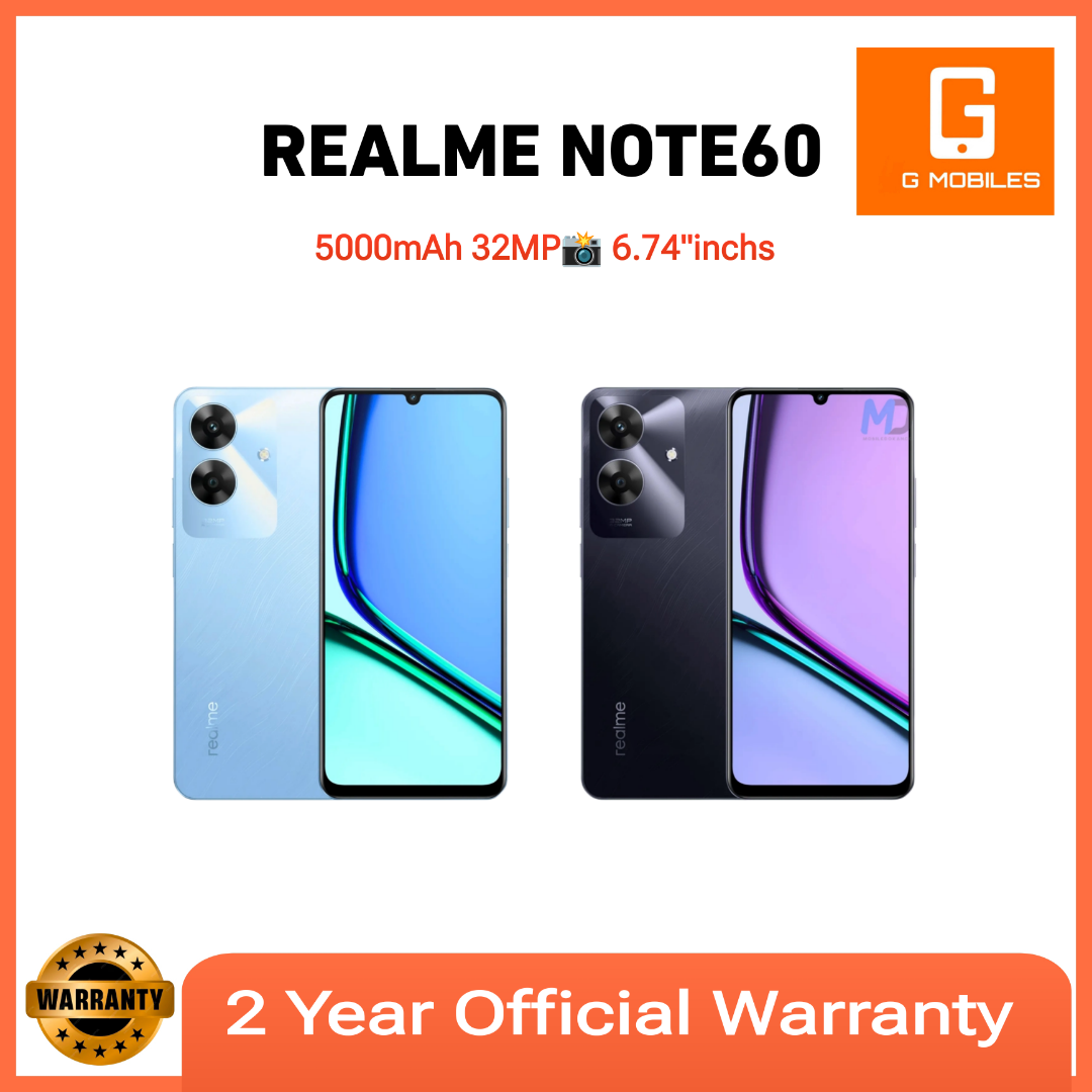 Realme Note 60 - 4Gb Ram/128Gb Rom - 5Mp Front Camera - 90Hz