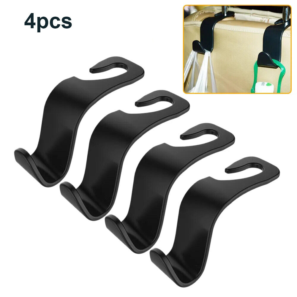 4 Gói SEAMETAL Gối Tựa Đầu Ghế Ô Tô Móc Hạng Nặng Ghế Sau Sắp Xếp Lưu Trữ Chịu Tải 20Kg Thiết Thực Và Giá Cả Phải Chăng