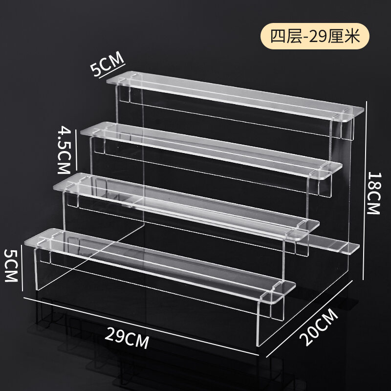 Acrylic Transparent Display Stand Storage Shelf for Figurines Bubble Mat Display Cabinet Modern Minimalist Home Organizer