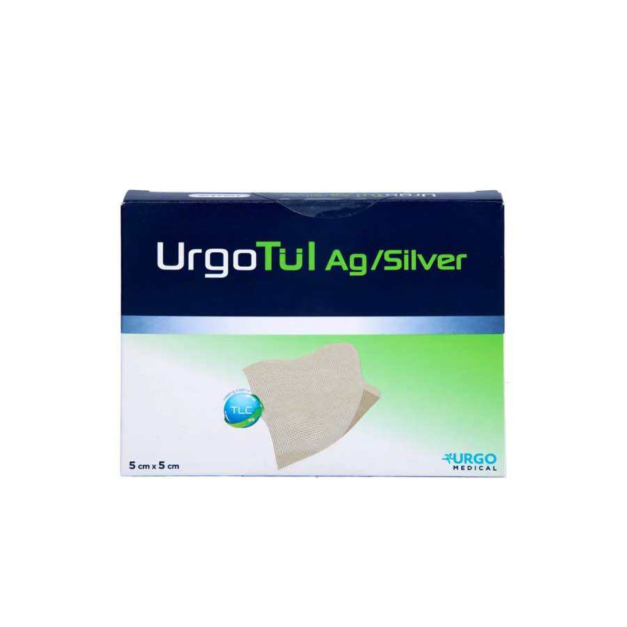 Urgotul Ag / Silver (URGO) Antibacterial, Quick To Heal, Dressing Without Pain, No Wounds. 