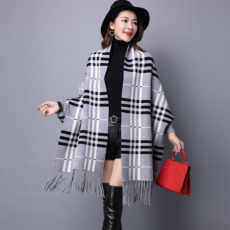 shawl wrap with sleeves