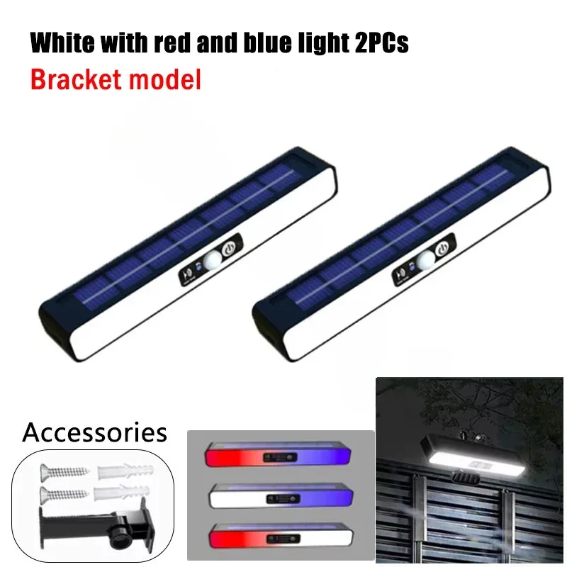 Clip On Solar Motion Lights Outdoor WaterproofSolar Fence Lights Outside with 36 LEDs Portable Solar Powered Security Light