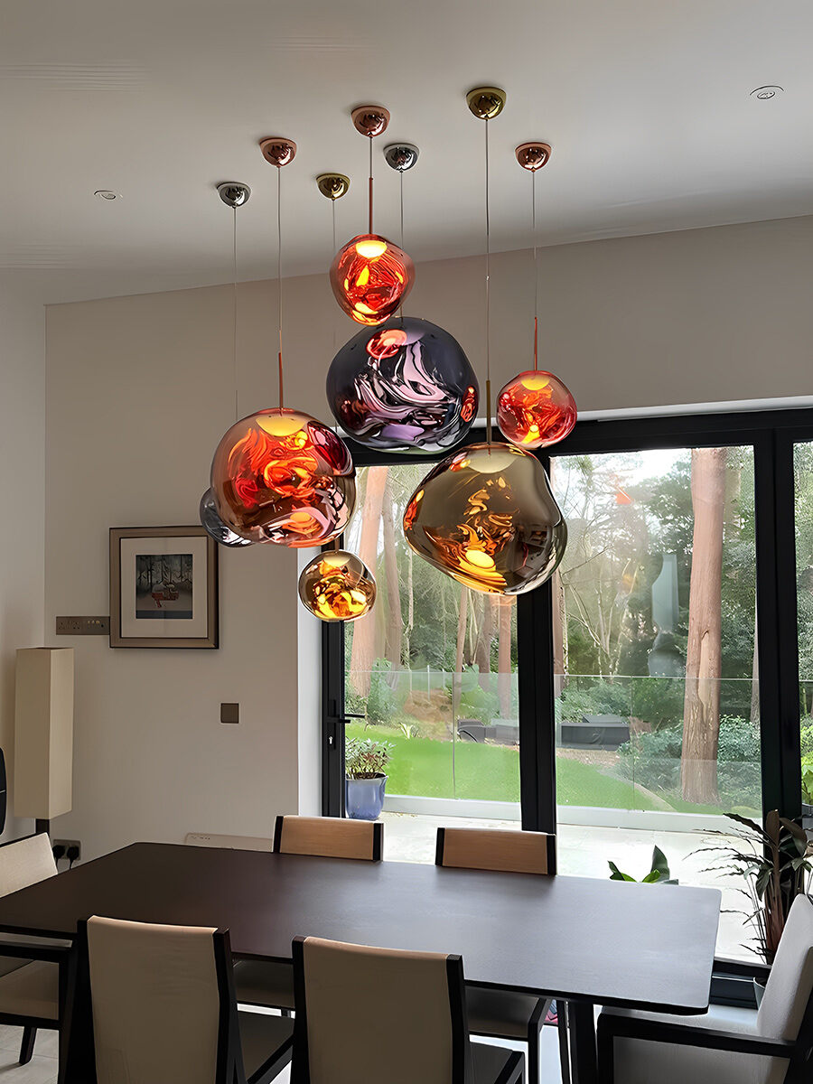 Designer Lava Appearance Pendant Light