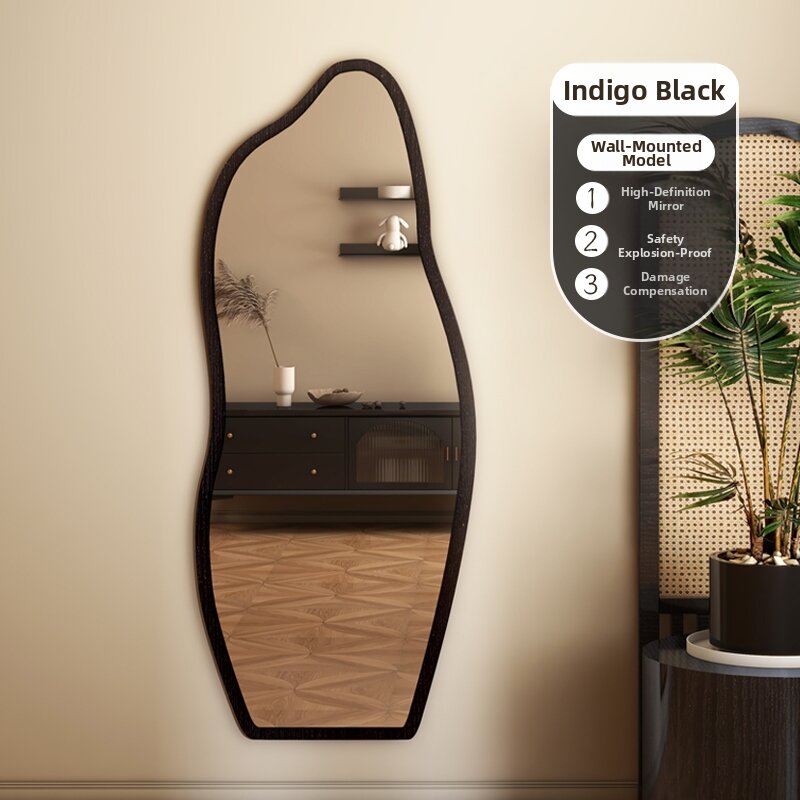 Irregularly Shaped Full-Length Mirror For Bedroom