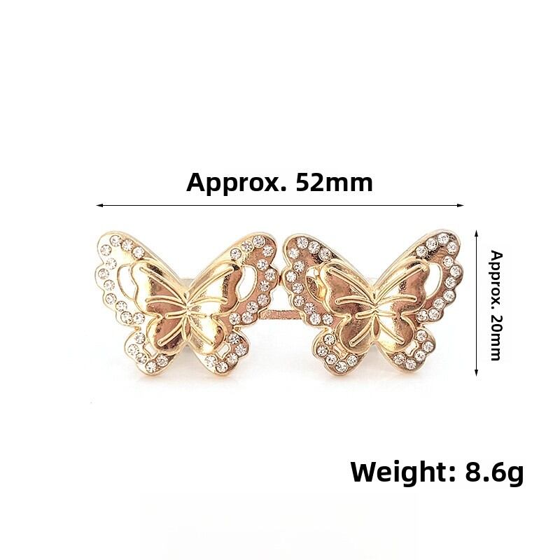 No-Punching Jeans Waist Cincher Buckle Pin Buckle Waist Tightening Size Adjustment Clip for Home Sewing DIY Accessories