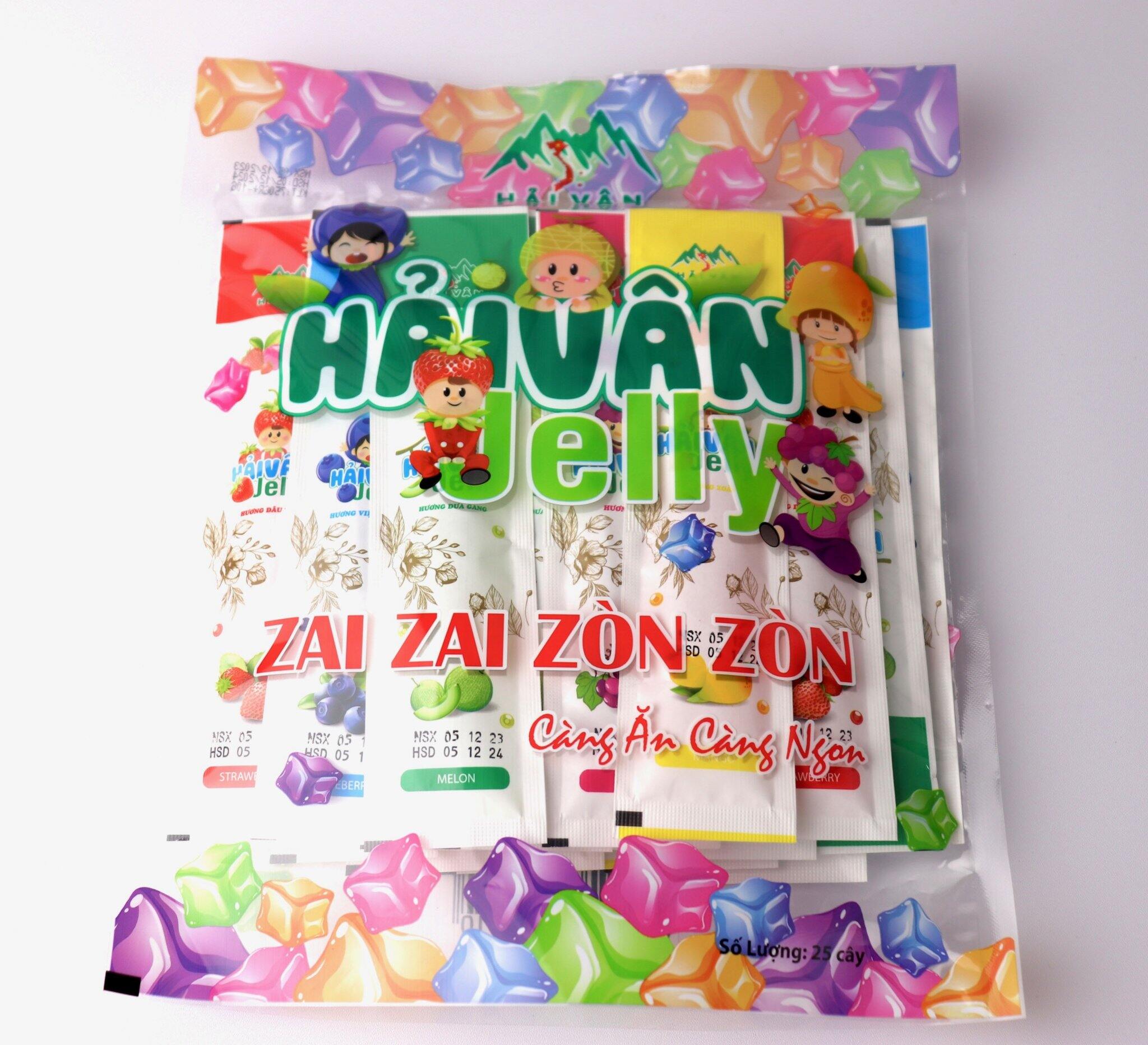 Thạch rau câu Zai Zai Zòn Zòn dài 370g
