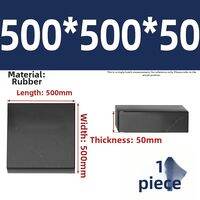 TIANZHUOJINSHU | Anti-vibration Buffering Rubber Pads Square Thick Durable