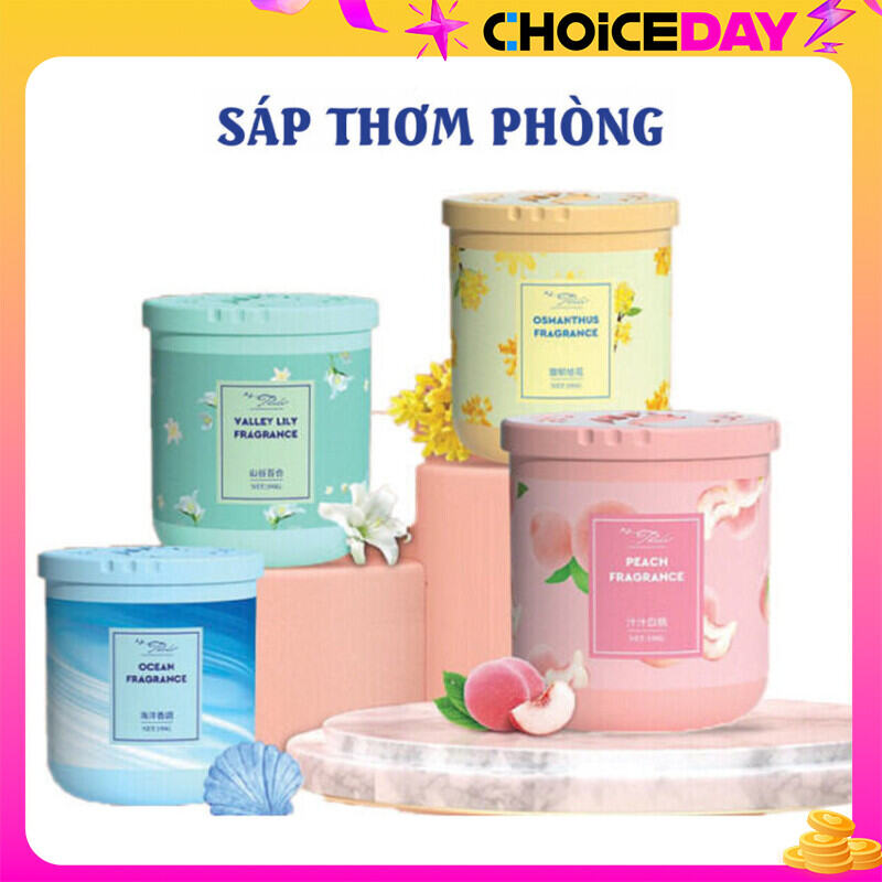 Sáp thơm phòng Thalo khử mùi phòng ngủ, nhà vệ sinh, otô với mùi hương tự nhiên, không gây độc hại Dieulinhshop