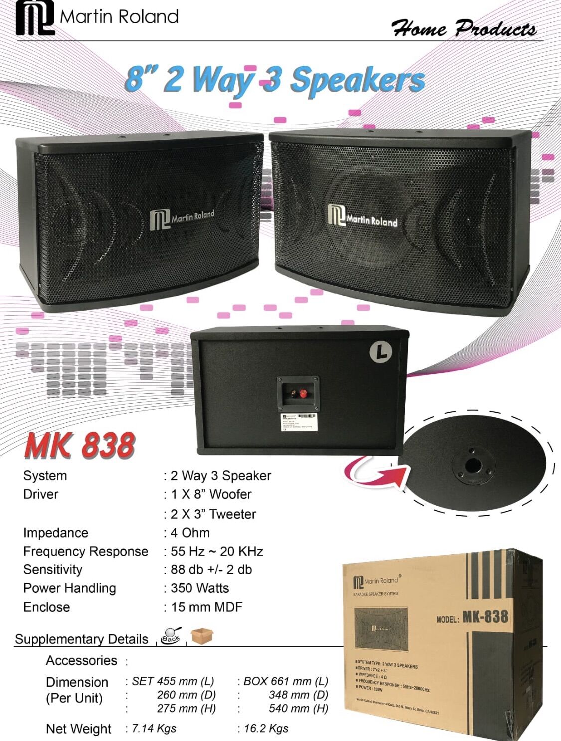 Martin roland mk838 1 year warranty 8 