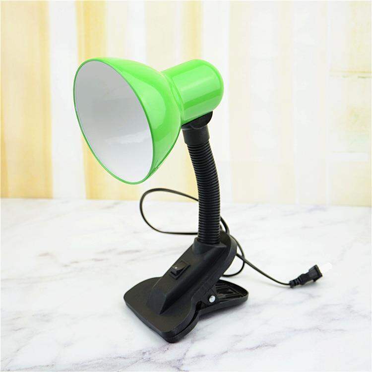 FEIZHUXIANSEN |Adjustable Clamp Desk Lamp with Home Switch and Large Screw Head