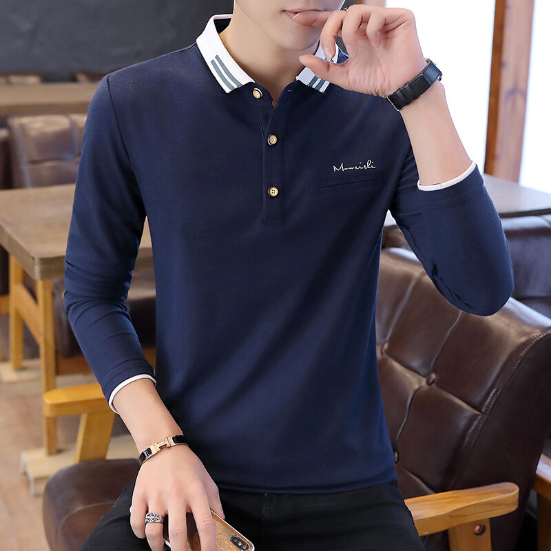 T-shirt Student Korean Style Slim Fit 
