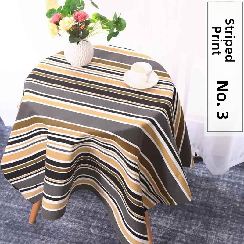 OME | Multi-functional Pure Cotton Thickened Fabric for Furniture Striped & Floral Design