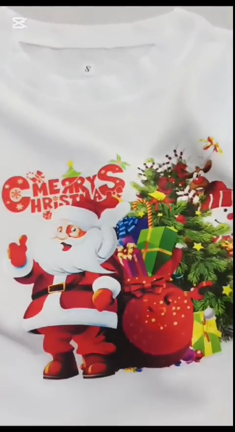 Kaos Anak Edisi Natalan Baju Anak motif Santa Pakaian Anak Laki dan Perempuan Cewek Cowok