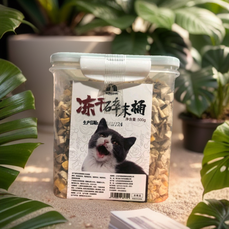 Hạt Thịt sấy khô cho mèo mix hỗn hợp (Thịt vụn)