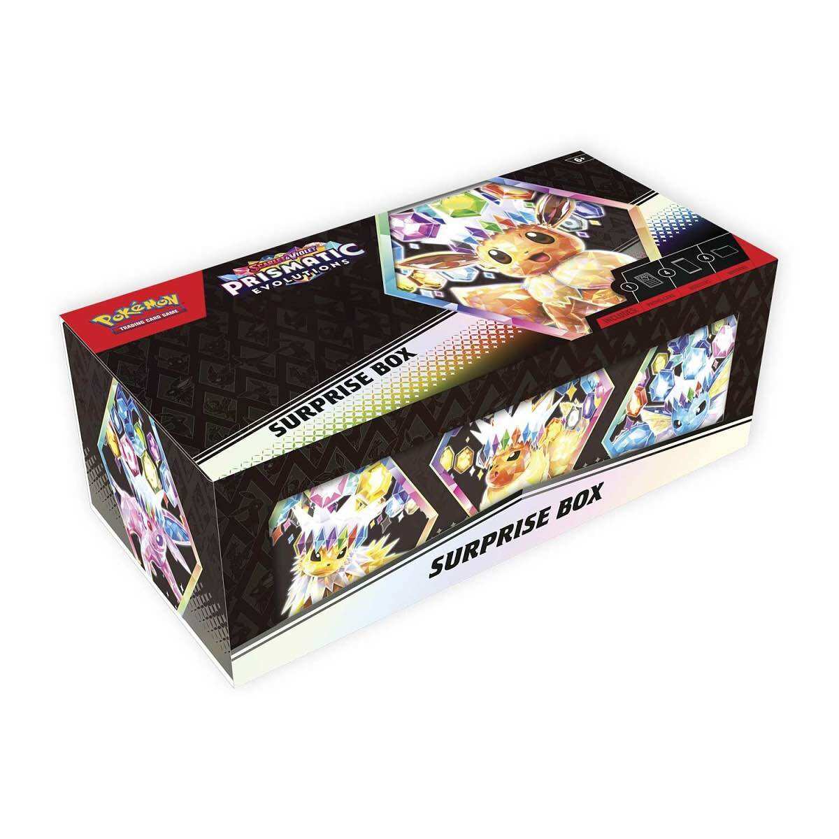 TCG Pokemon Scarlet & Violet Prismatic Evolutions Surprise Box
