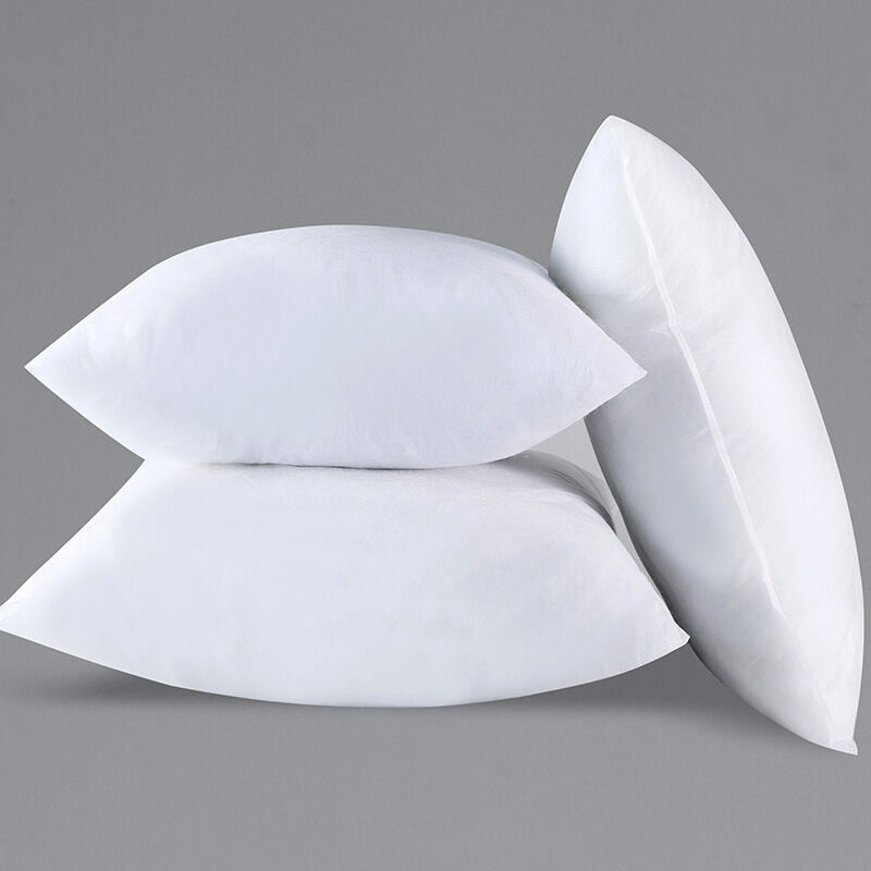30x50cm 35x50cm 45x45cm 50x50cm Gift White Throw Pillow Insert Standard White Bounce Back Pillow Cushion Core Sofa Car Seat Home