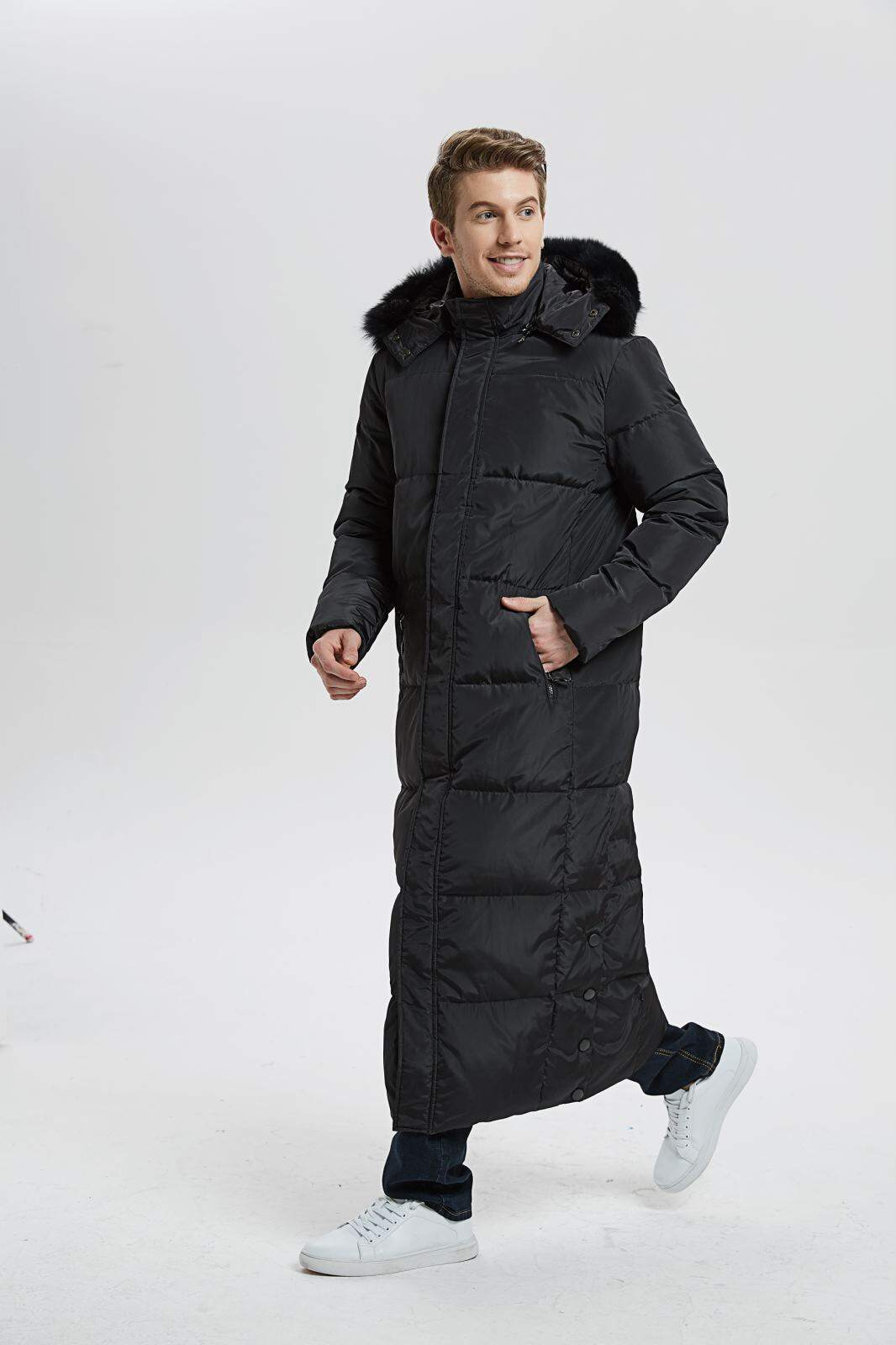 mens down coats full length