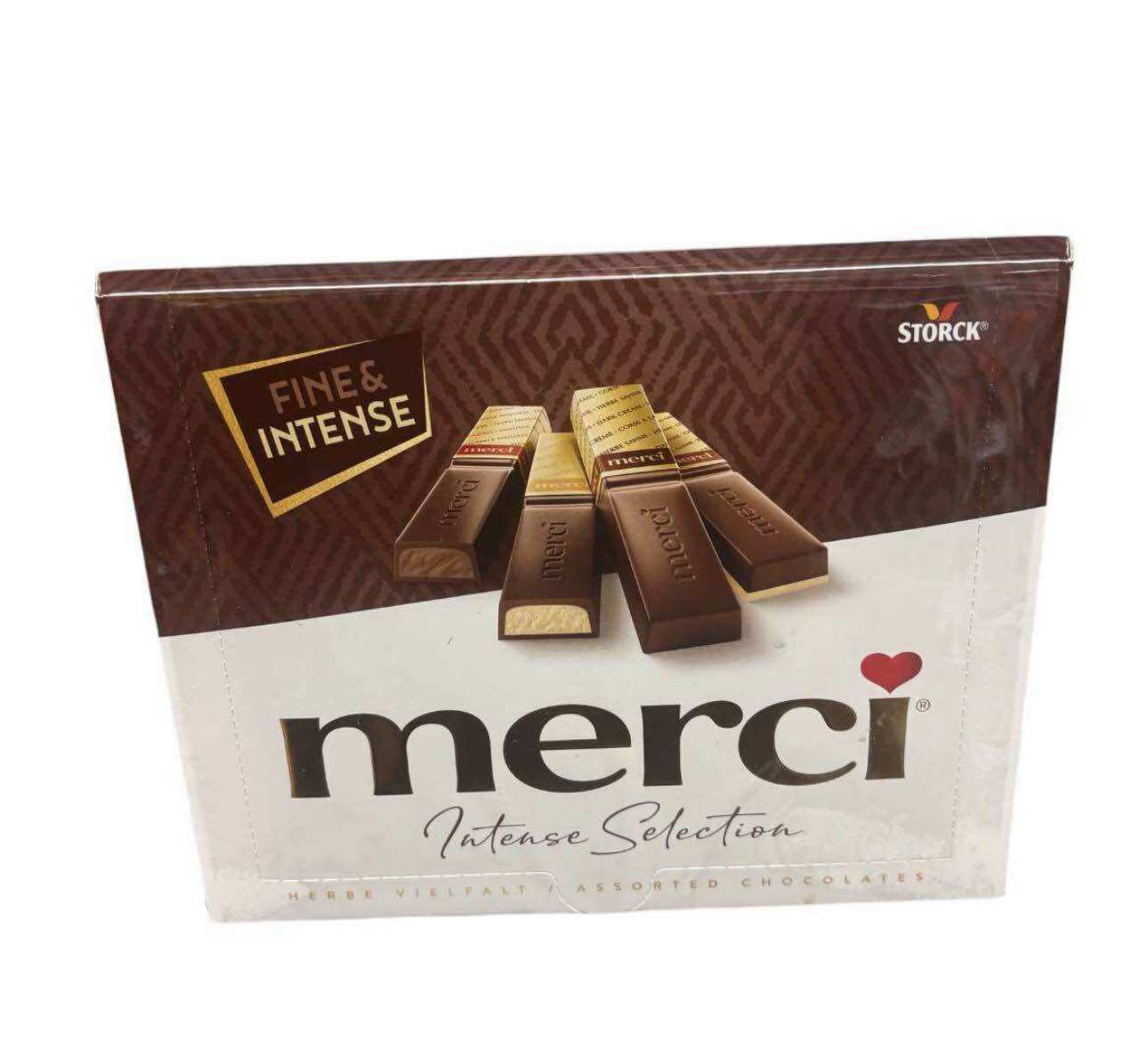 Merci Chocolate 7 Flavors 125G - Imported & Recognised Source