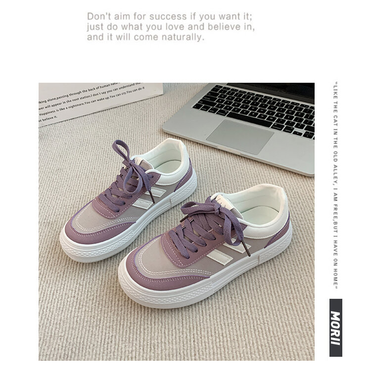 Black Canvas Sneakers Women's Casual Breathable Sports Shoes Spring New Style Versatile Flat Shoes Comfortable Low Top round Toe · v7
